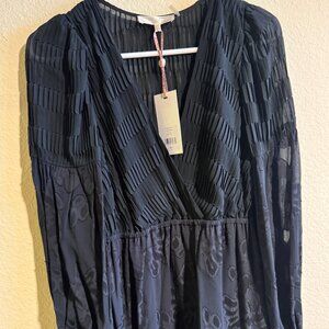 LoveShackFancy V-Neck Long Dress - NWT